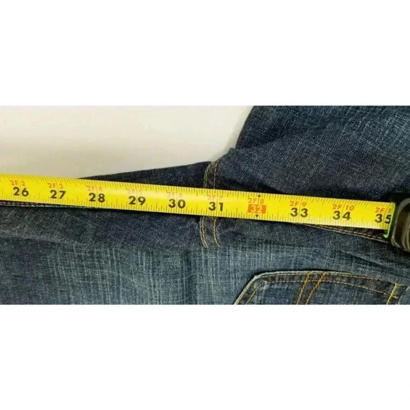 Lucky Brand Sanforized For Perfect Fit 27X31 Long Size 4 Blue Denim Elite Jeans - Picture 6 of 12